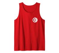 Drapeau DE LA Tunisie Tunis Afrique du Nord Débardeur