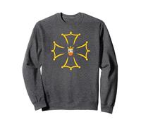 Drapeau de la vallée de l'Aran, Catalogne, Espagne, Occitane, Val d'Aran Sweatshirt