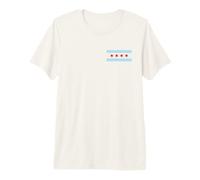 Drapeau de la Ville de Chicago Illinois T-Shirt Haut de Gamme