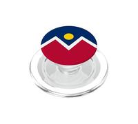 Drapeau de la Ville de Denver PopSockets PopGrip pour MagSafe