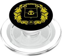 Drapeau de la Ville de Mariupol Ukraine PopSockets PopGrip pour MagSafe