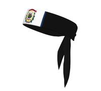 Drapeau de la Virginie-Occidentale 9 Emblème national du Wisconsin Bandeau à nouer unisexe pour adulte Bandeaux anti-transpiration d'entraînement pour la course à pied, le yoga et le vélo