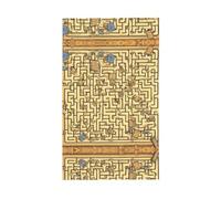 Drapeau de labyrinthe au trésor. Drapeau décoratif d'extérieur 0,9 x 1,5 m, bannière verticale en polyester. Convient pour une utilisation en extérieur