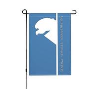 Drapeau de l'administration des services généraux (1972-1973) Drapeaux de jardin 12 x 18 pouces Drapeau de jardin double face Maison Pelouse Patio Drapeaux décoratifs Vacances Saisonnière Extérieur Dr