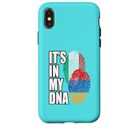 Drapeau de l'ADN Arménie et Italie Coque pour iPhone X/XS