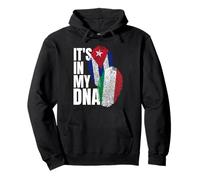 Drapeau de l'ADN cubain et Italien Sweat à Capuche