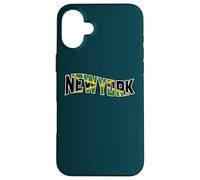 Drapeau de l'ADN jamaïcain du New Yorker Heritage Coque pour iPhone 16 Plus