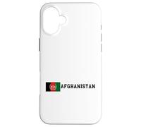 Drapeau de l'Afghanistan Fierté Coque pour iPhone 16 Plus
