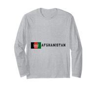Drapeau de l'Afghanistan Fierté Manche Longue