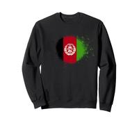 Drapeau de l'Afghanistan - Peinture en Spray - Style éclaboussures Sweatshirt