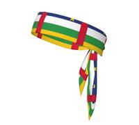 Drapeau de l'Afrique centrale - Bandeau tendance et confortable - Accessoire de vêtements d'entraînement élégant