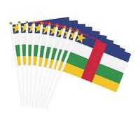 Drapeau de l'Afrique centrale - Drapeau portable - Pour célébration, fêtes, vacances, rassemblements, événements