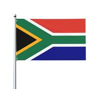 Drapeau de l'Afrique du Sud - 1,5 x 0,9 m - Drapeau décoratif unilatéral pour la journée nationale de la culture en plein air