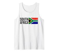 Drapeau de l'Afrique du Sud Capetown Johannesburg Pretoria Débardeur
