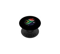 Drapeau de l'Afrique du Sud déchiré Country Pride PopSockets PopGrip Adhésif