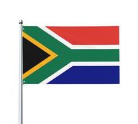 Drapeau de l'Afrique du Sud - Décoration extérieure (0,9 x 1,5 m) - Durable - Ne se décolore pas - Pour mariage, cour, anniversaire de mariage