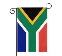 Drapeau de l'Afrique du Sud Drapeaux de jardin (12,5 x 18 pouces) - Bannière aux couleurs éclatantes pour décoration extérieure de jardin et de maison