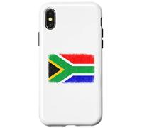 Drapeau de l'Afrique du Sud pour hommes, femmes, enfants Coque pour iPhone X/XS