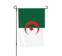 Drapeau de l'Algérie Convient pour l'intérieur et l'extérieur, parfait pour la maison, le jardin, les événements et les expositions patriotiques.