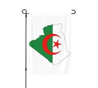 Drapeau de l'Algérie - Drapeaux décoratifs pour l'extérieur, décoration de jardin double face pour toutes les saisons