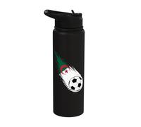 Drapeau de l'Algérie Graphique Algérie Pride Heritage Stainless Steel Insulated Water Bottle