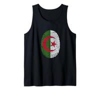 Drapeau de l'Algérie Impression numérique Débardeur