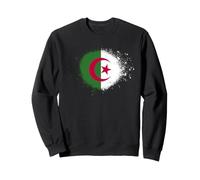Drapeau de l'Algérie - Peinture en Spray - Style éclaboussures Sweatshirt