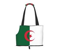 Drapeau de l'Algérie pour petit animal de compagnie adapté aux centres commerciaux, avions, bus et métros