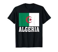 Drapeau de l'Algérie - Souvenir Patriotique des Racines nationales T-Shirt