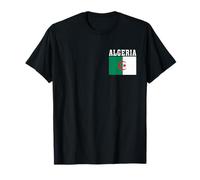 Drapeau de l'Algérie - Souvenir Patriotique des Racines nationales T-Shirt