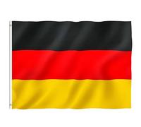Drapeau de l'Allemagne 90 x 150 cm Couleurs vives Top Qualité Polyester Fête Décoration quotidienne