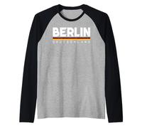 Drapeau de l'Allemagne de Berlin Manche Raglan