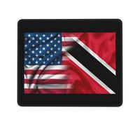 Drapeau De L'Amitié Amérique Trinidada Tapis Souris Douce Mouse Pad Durable Tapis De Souris pour Maison Études Gamer 25X30Cm