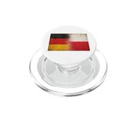 Drapeau de l'amitié Grunge Allemagne Pologne PopSockets PopGrip pour MagSafe