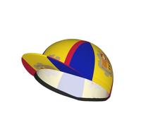 Drapeau de l'Andorre Casquette de Cyclisme Bonnet Respirant Maille pour