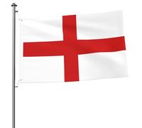 Drapeau de l'Angleterre 2x3 double face - Bannière d'extérieur robuste et décorative, idéale pour le jardin, la chambre et la décoration de fête