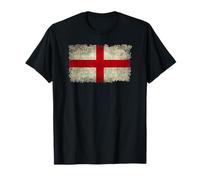 Drapeau de l'Angleterre Croix de Saint Georges Style Grungy T-Shirt