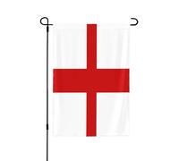 Drapeau de l'Angleterre décoratif double face - Bannière de jardin, parfaite pour la décoration extérieure et intérieure, disponible en deux tailles