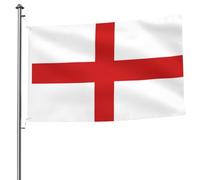 Drapeau de l'Angleterre double face 1,5 x 2,4 m - Bannière robuste d'extérieur et de jardin, parfaite pour chambre à coucher et jardin