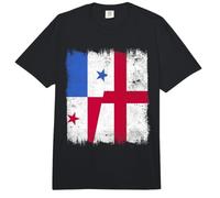 Drapeau de l'Angleterre du Panama | Racines anglaises panaméennes Comfort Colors Adult Heavyweight T-Shirt