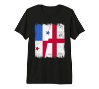Drapeau de l'Angleterre du Panama | Racines anglaises panaméennes T-Shirt Haut de Gamme