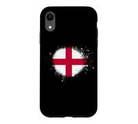 Drapeau de l'Angleterre - Peinture en Spray - Style éclaboussures Coque pour iPhone XR