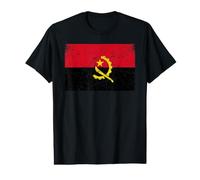 Drapeau de l'Angola pour Hommes, Femmes, Enfants T-Shirt Graphique avec Valeur