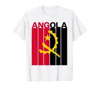 Drapeau de l'Angola T-Shirt Graphique avec Valeur