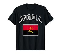 Drapeau de l'Angola T-Shirt Graphique avec Valeur