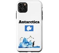 Drapeau de l'Antarctique Souvenir Penguin Lover Antarctic Trip Coque pour iPhone 11 Pro Max