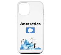 Drapeau de l'Antarctique Souvenir Penguin Lover Antarctic Trip Coque pour iPhone 12/12 Pro