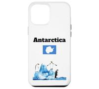 Drapeau de l'Antarctique Souvenir Penguin Lover Antarctic Trip Coque pour iPhone 12 Pro Max
