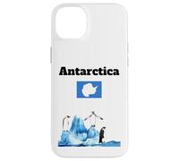 Drapeau de l'Antarctique Souvenir Penguin Lover Antarctic Trip Coque pour iPhone 14 Plus