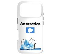 Drapeau de l'Antarctique Souvenir Penguin Lover Antarctic Trip Coque pour iPhone 17 Pro